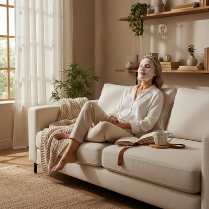 Kollagen Gesichtsmaske