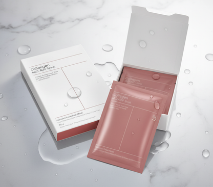 Kollagen Gesichtsmaske